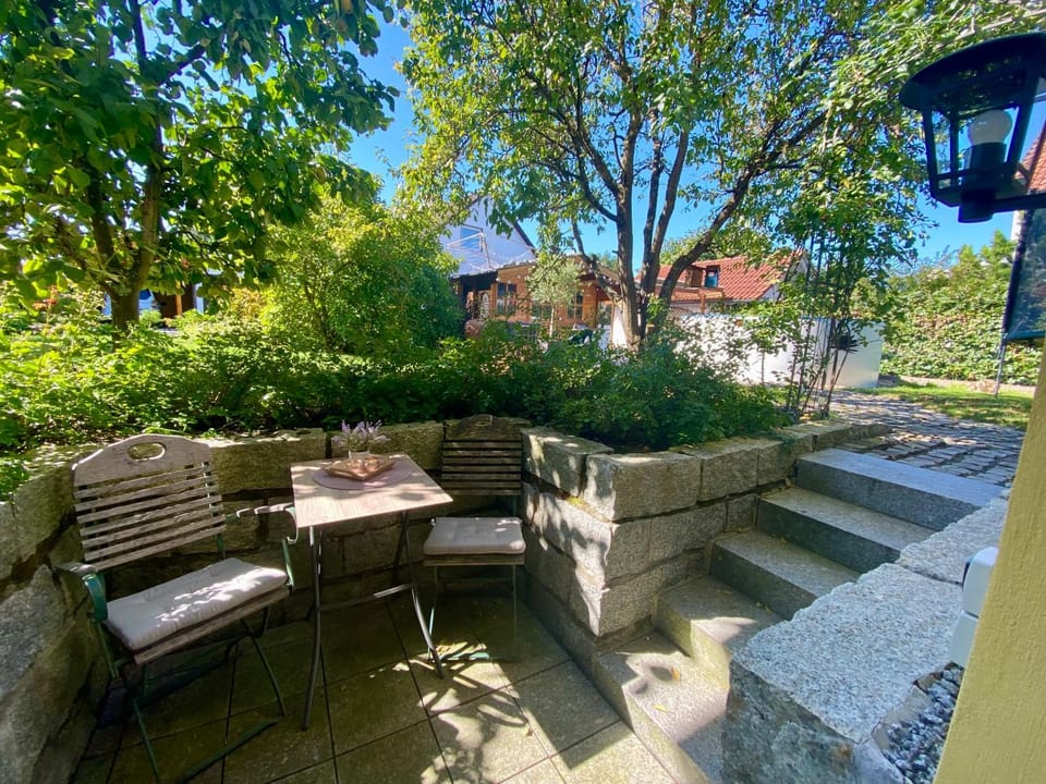 Balcony/Terrace, Seating area, Garden view