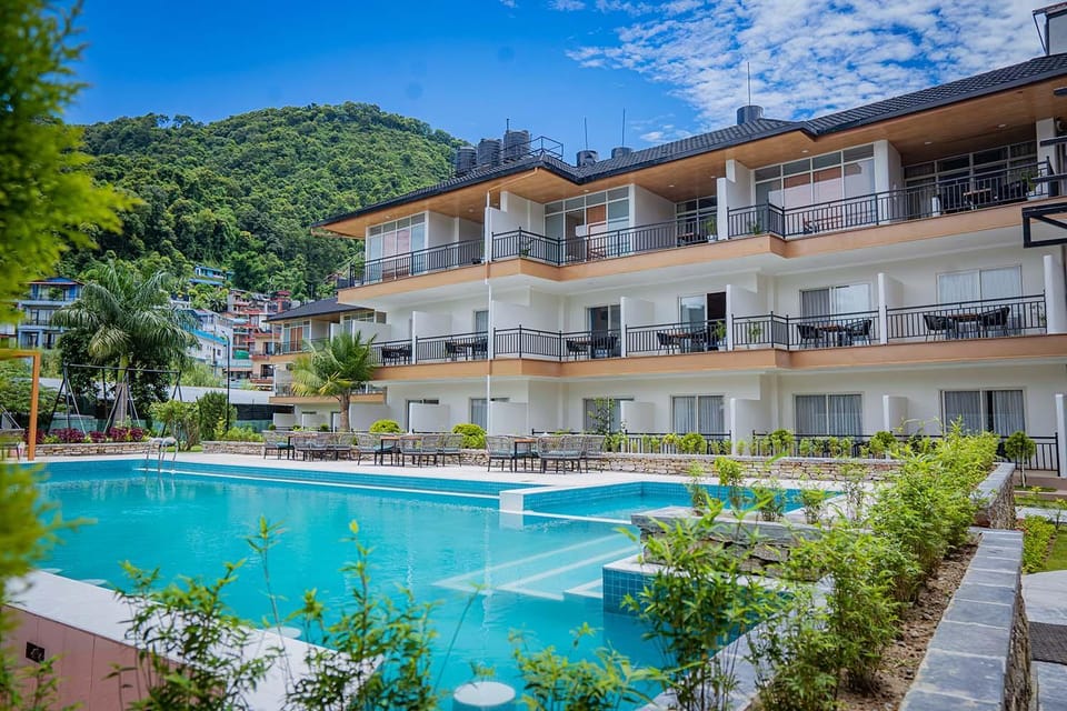Property building, Swimming pool