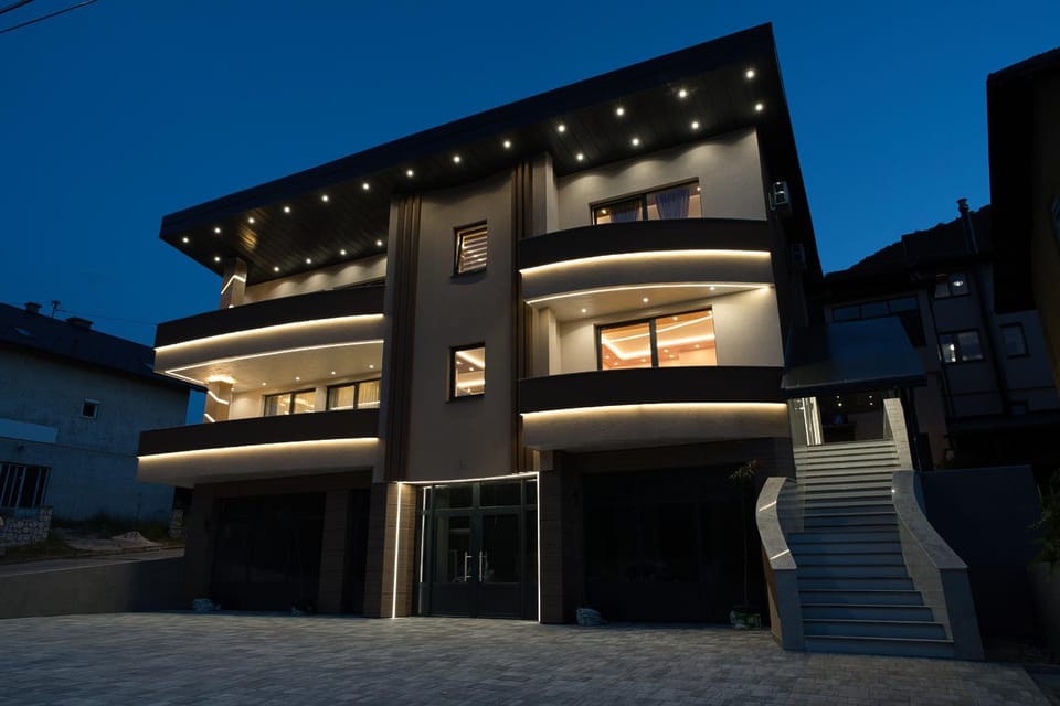 Property building, Night