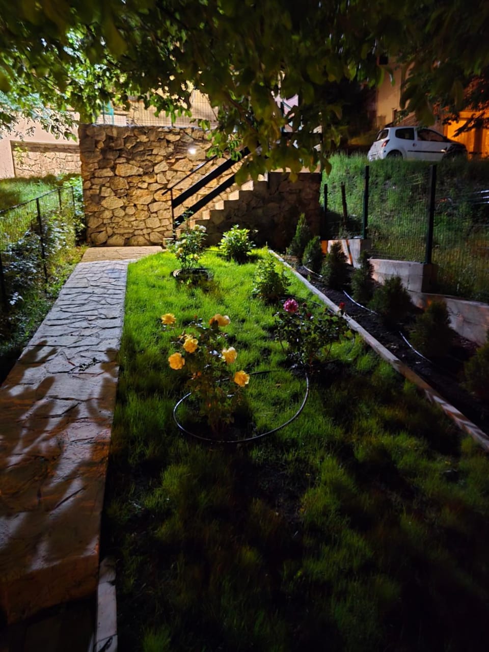 Spring, Garden, Garden view