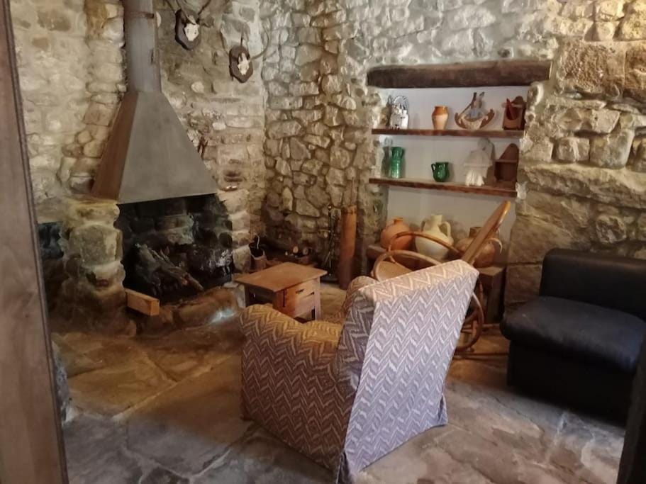 Living room, Seating area, flat iron