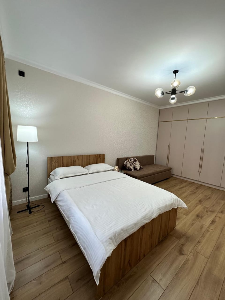 Bed, Photo of the whole room, Bedroom, wardrobe