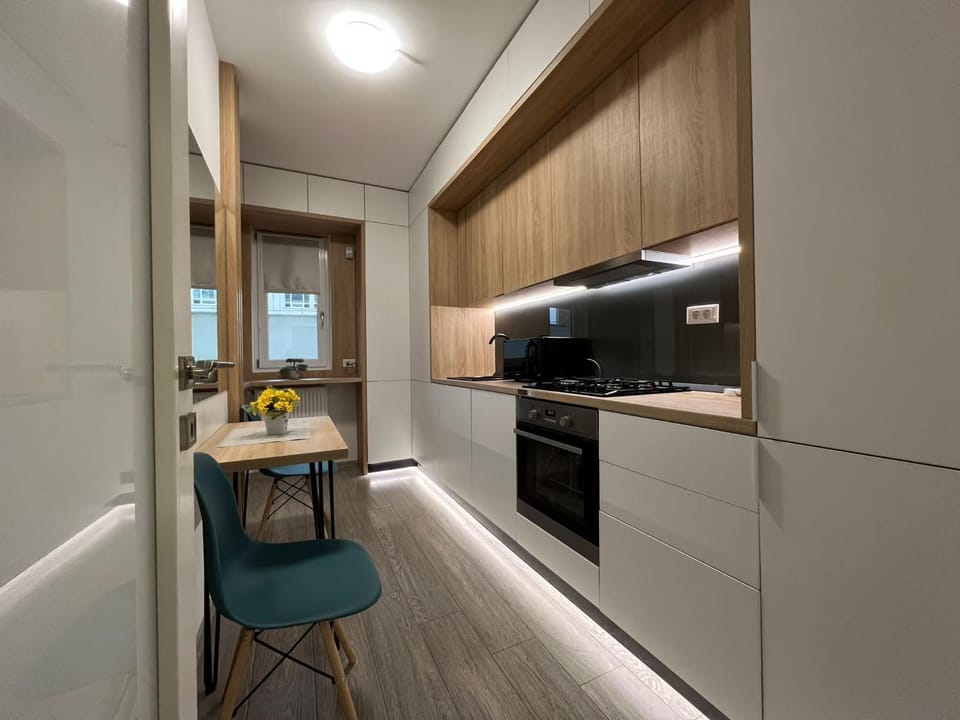 Kitchen or kitchenette, Dining area, dishwasher, minibar, pet friendly, stove