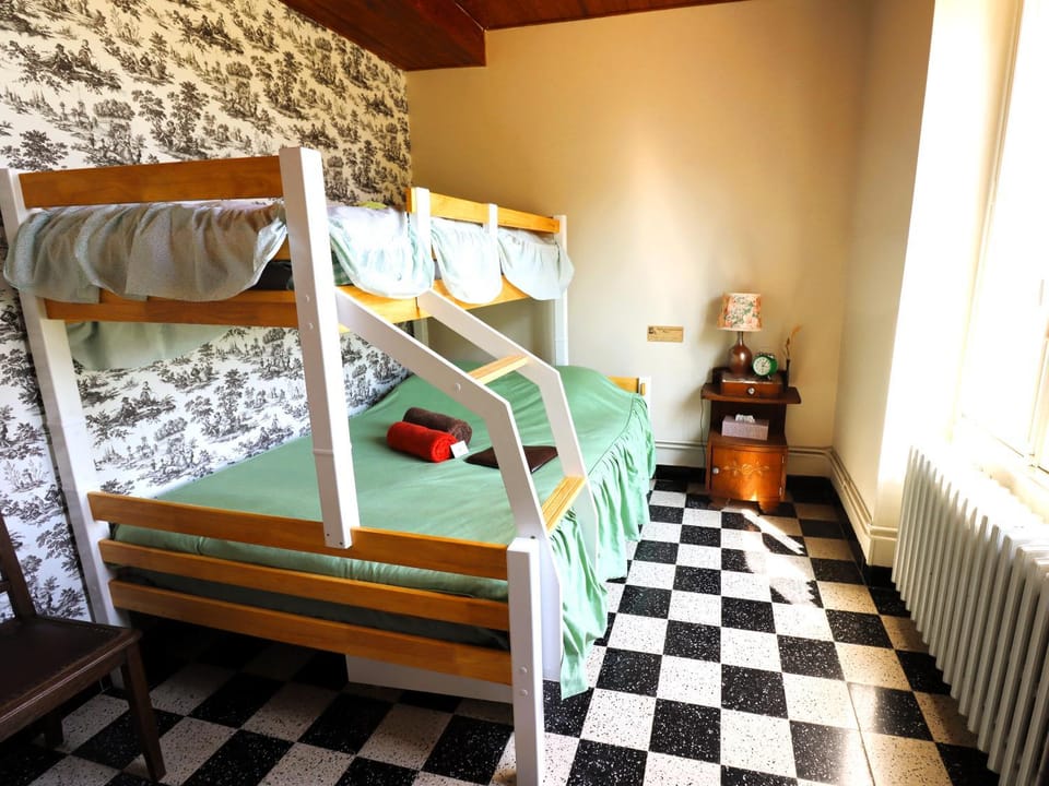 Night, Bedroom, bunk bed