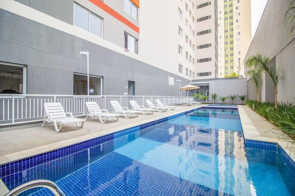 AP Família - Com Piscina e Academia no Brás Apartment in Sao Paulo City