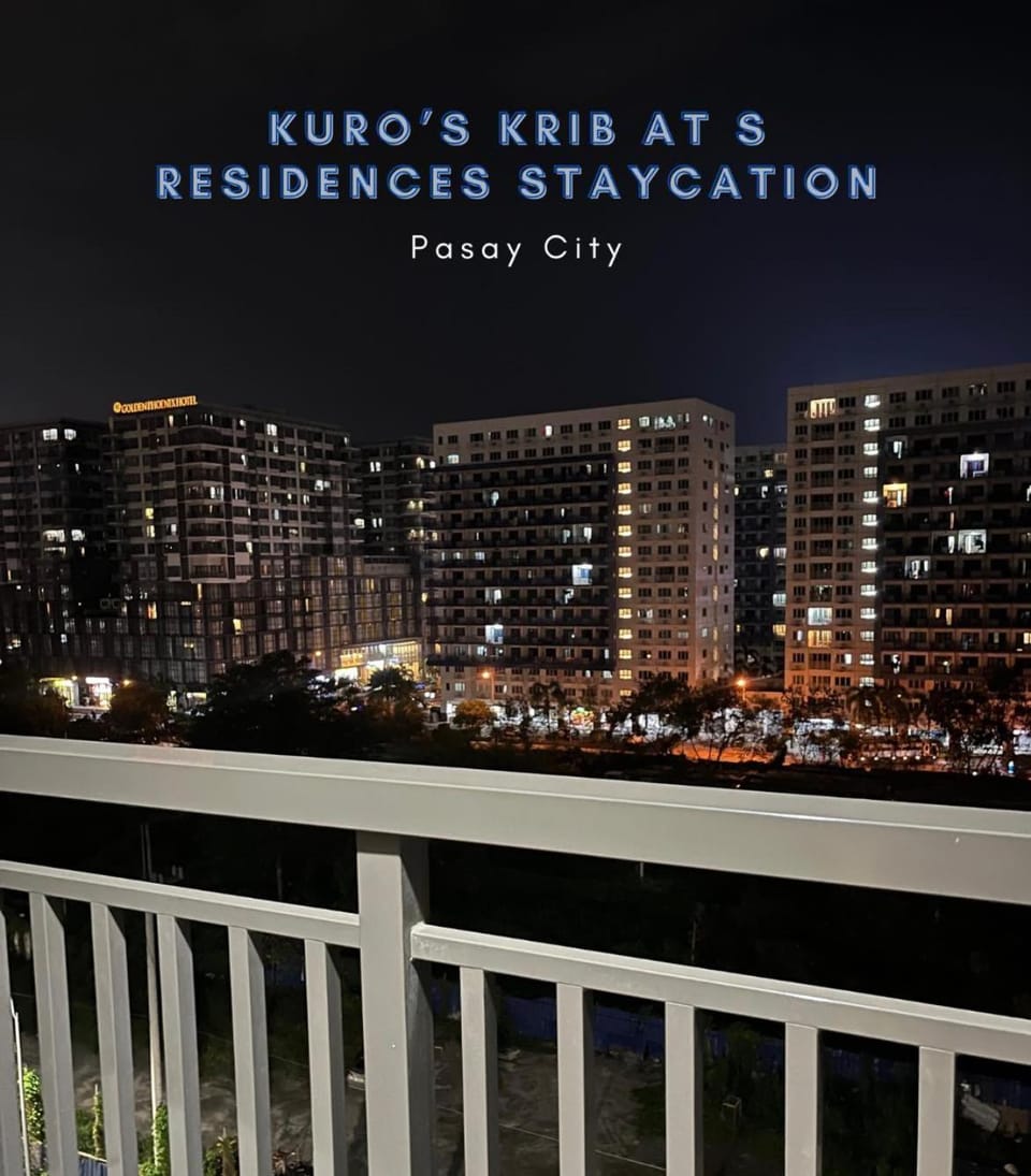 Kuro's Krib One Bedroom Condo Unit with Balcony at S Residences Pasay City MOA Apartment hotel in Pasay