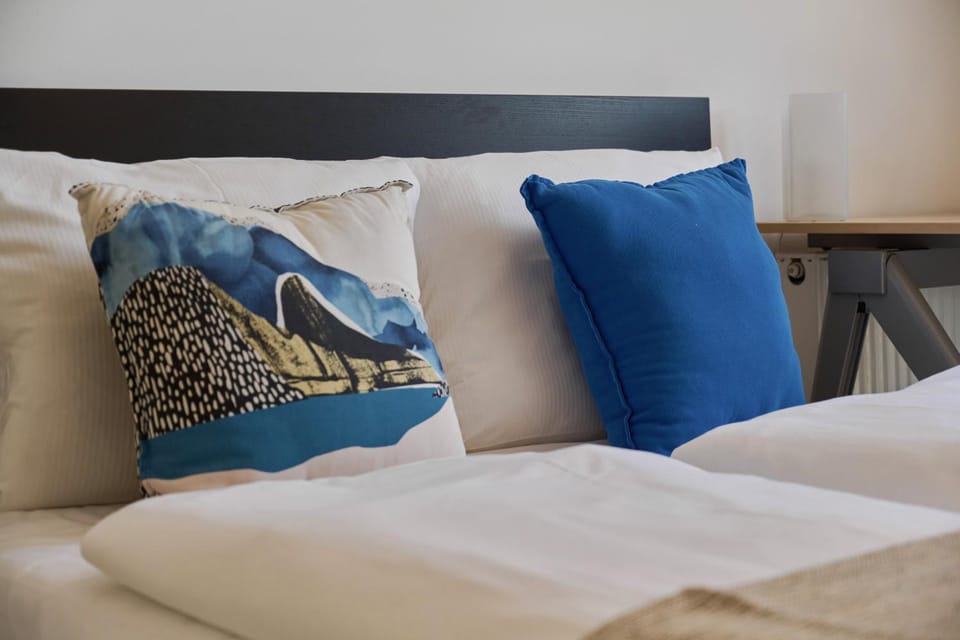 Bed, Decorative detail, Bedroom