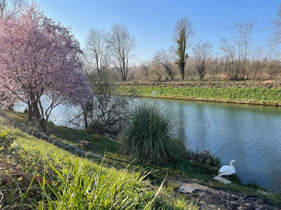 Les berges du canal, maison avec Jacuzzi House in Grand Est