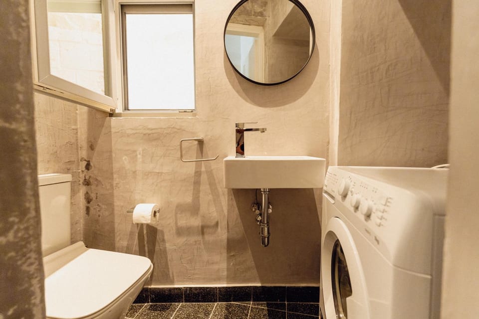 Toilet, washing machine