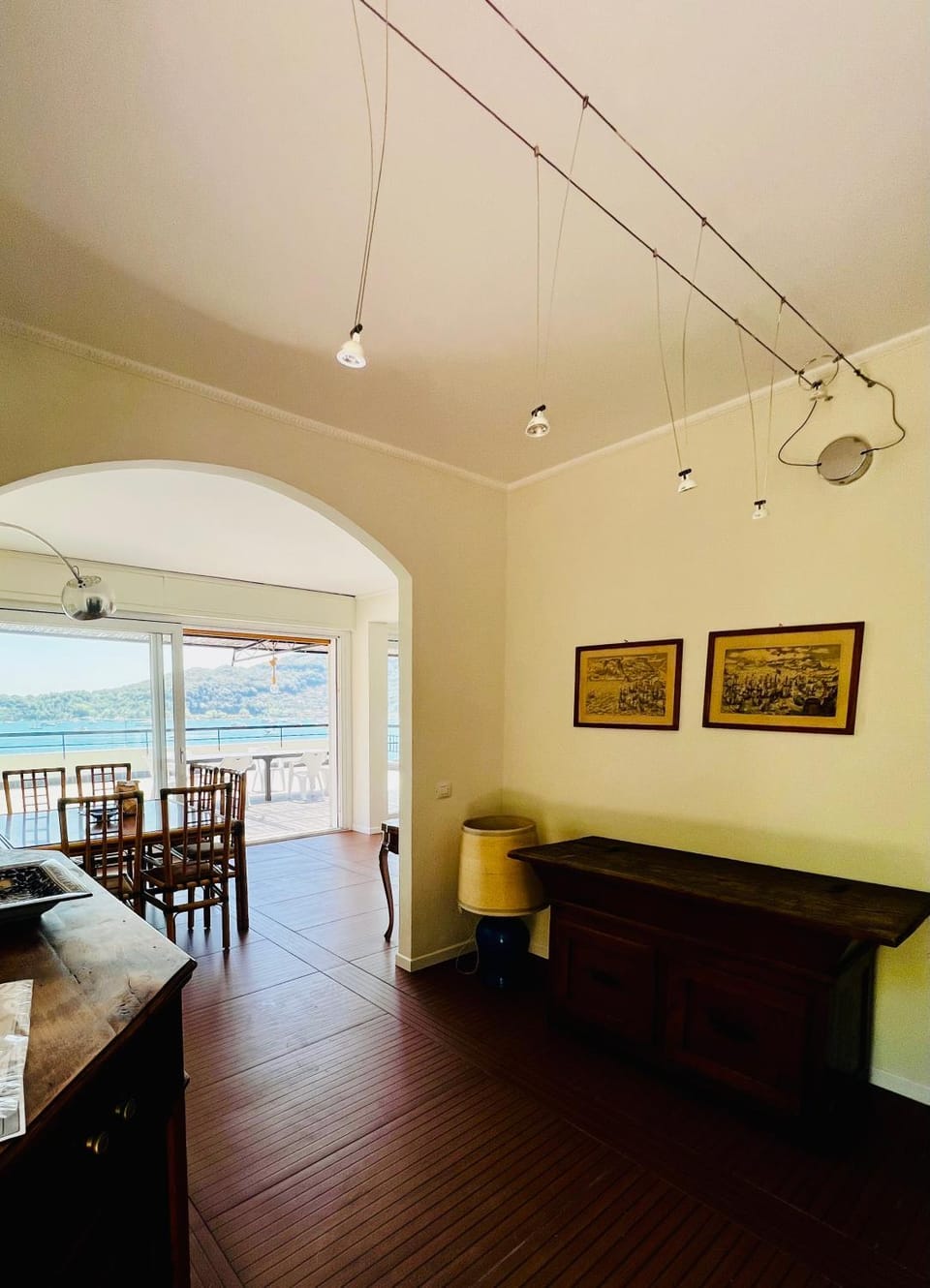 View (from property/room), Balcony/Terrace, Living room, Seating area, Dining area