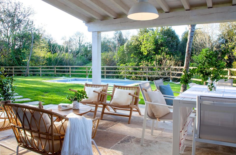 Patio, Spring, Garden, Garden view, Pool view