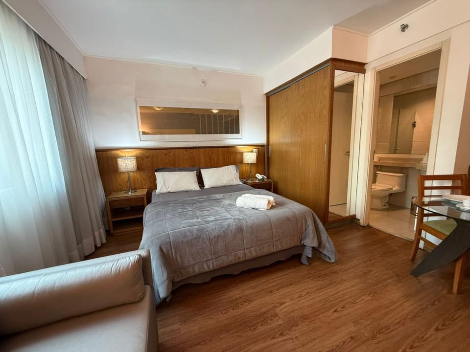 Bed, Living room, Photo of the whole room, Seating area, Bedroom, towels, wardrobe