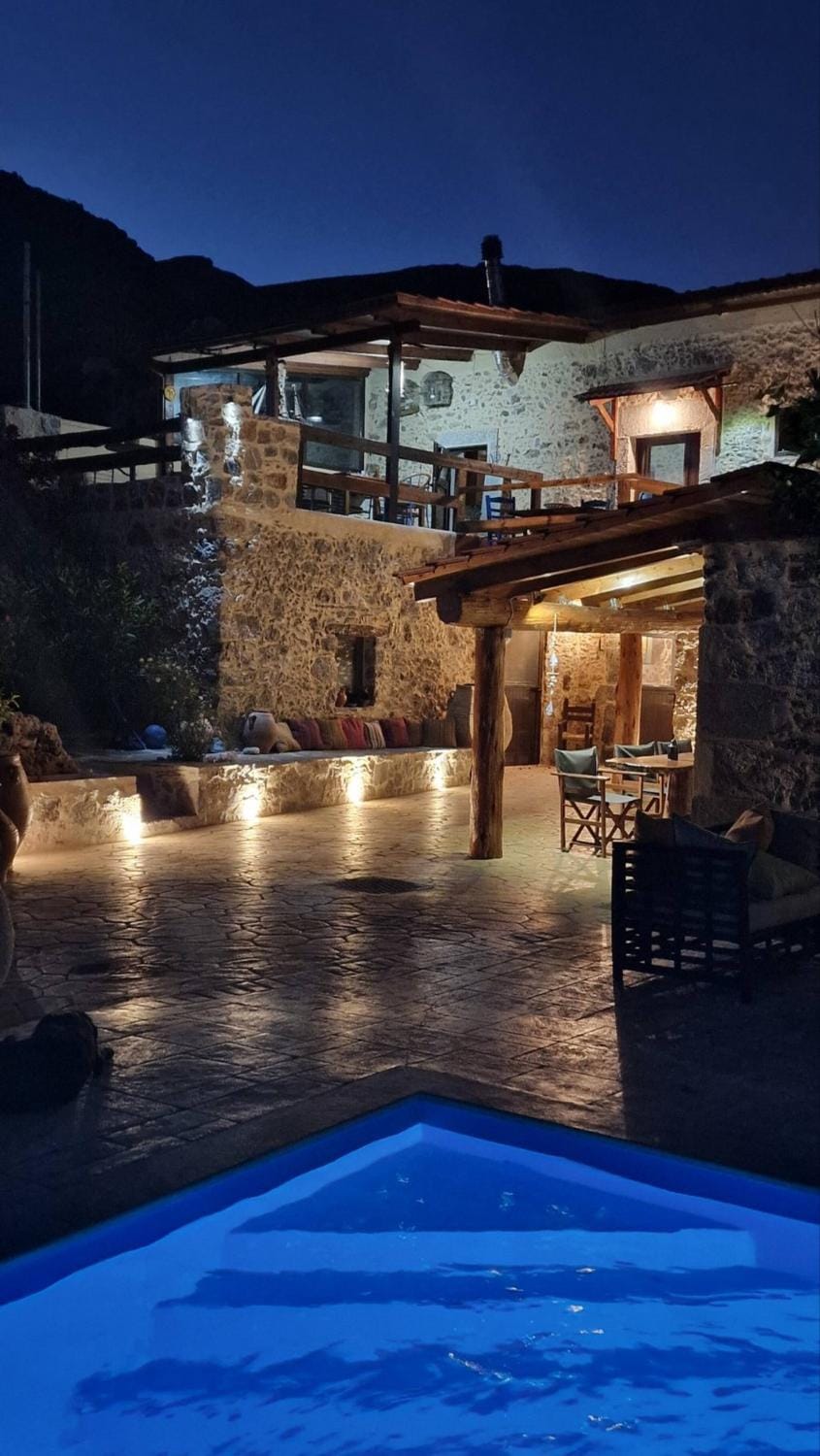 Patio, Night, Other, Swimming pool