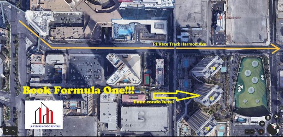 MGM Signature-30-705 F1 Track & Strip View Balcony House in Las Vegas Strip
