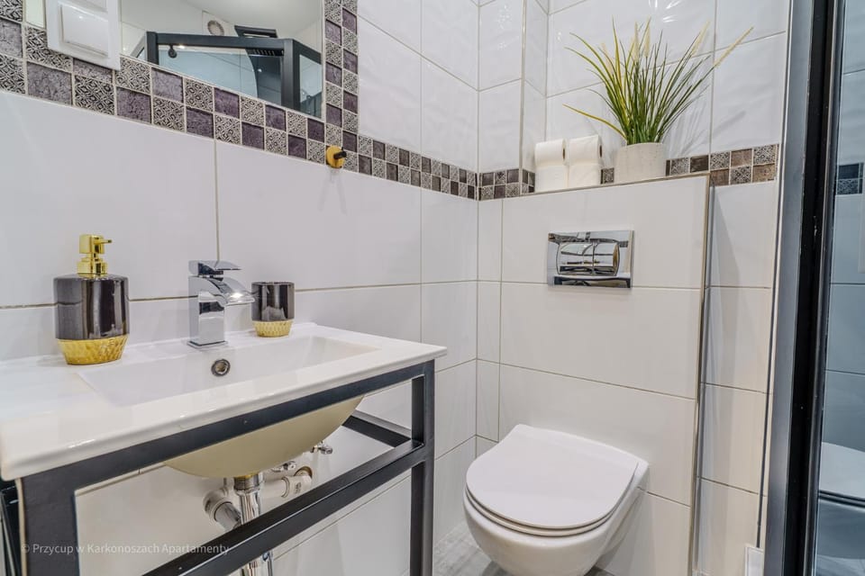 Przycup w Karkonoszach Apartamenty - Apartament Ostoja Leśna - apartament w centrum miasta Apartment in Lower Silesian Voivodeship