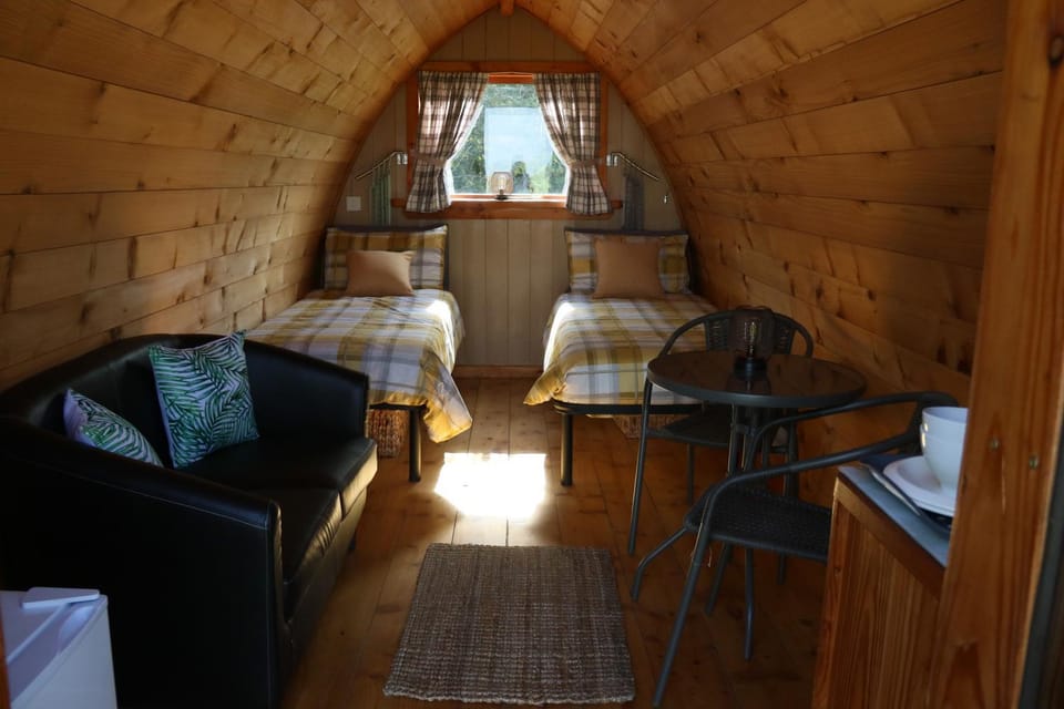 Knapp Farm Glamping Puki Pod Campground/ 
RV Resort in South Somerset District