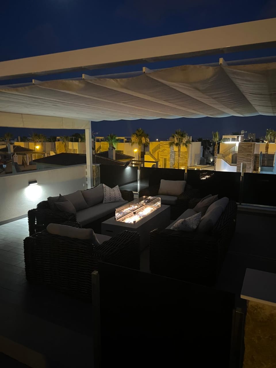 Patio, Night, View (from property/room), Balcony/Terrace, Balcony/Terrace, Seating area