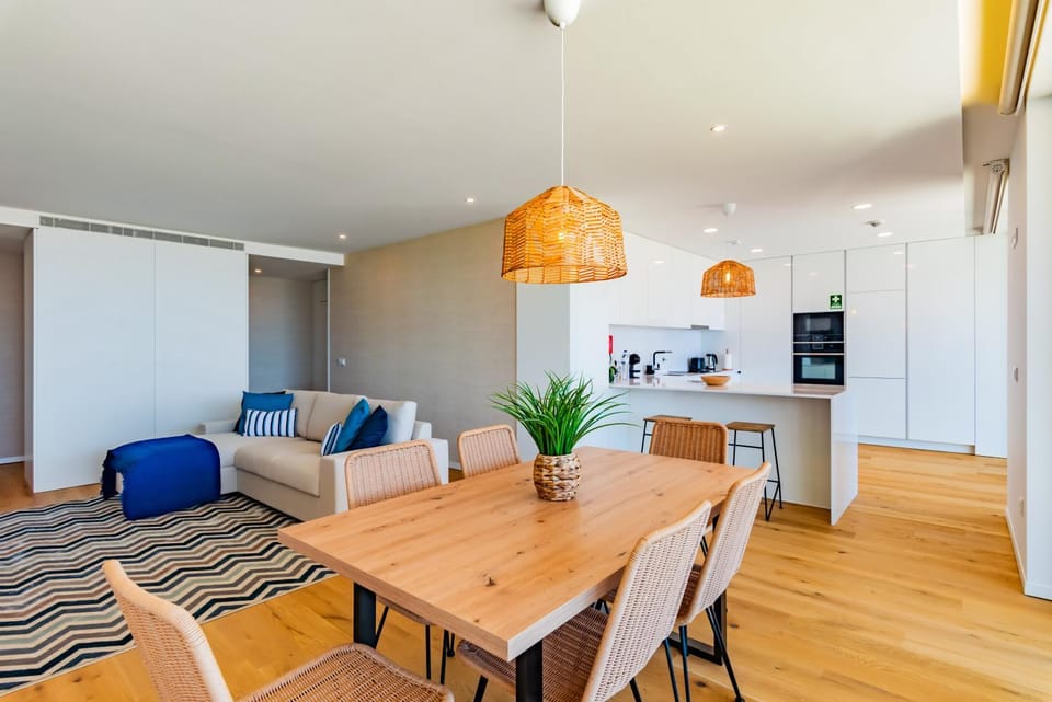 Kitchen or kitchenette, Living room, Dining area, minibar, pet friendly, stove