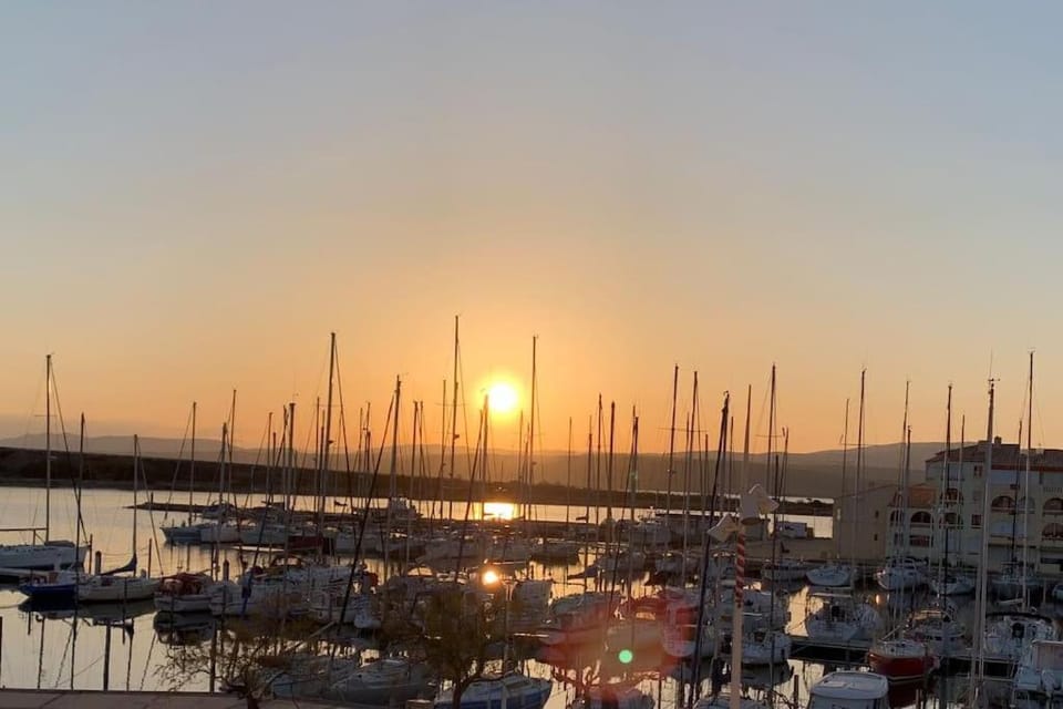 Appartement avec vue sur le port Apartment in Leucate