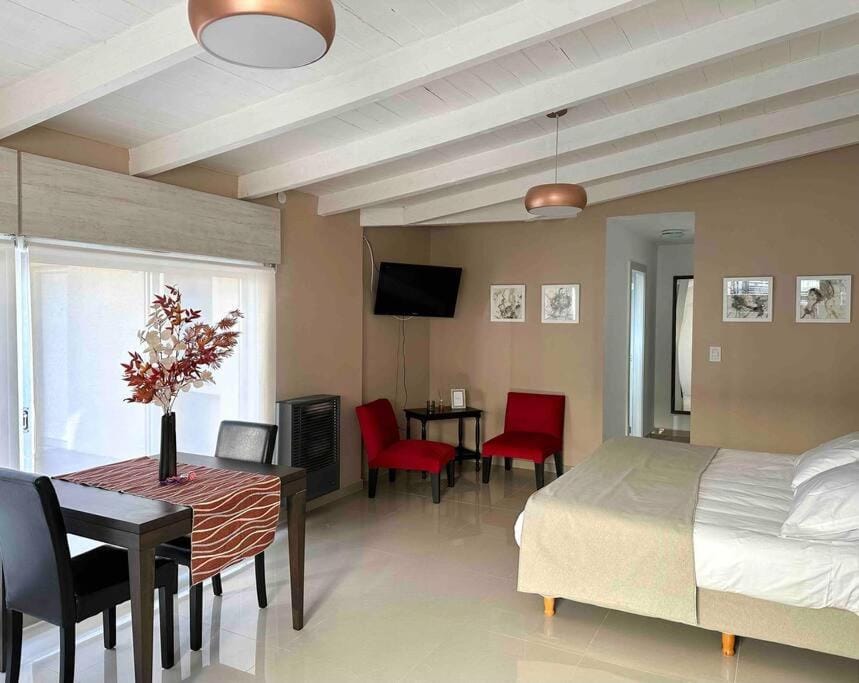 Bed, Living room, Photo of the whole room, Bedroom