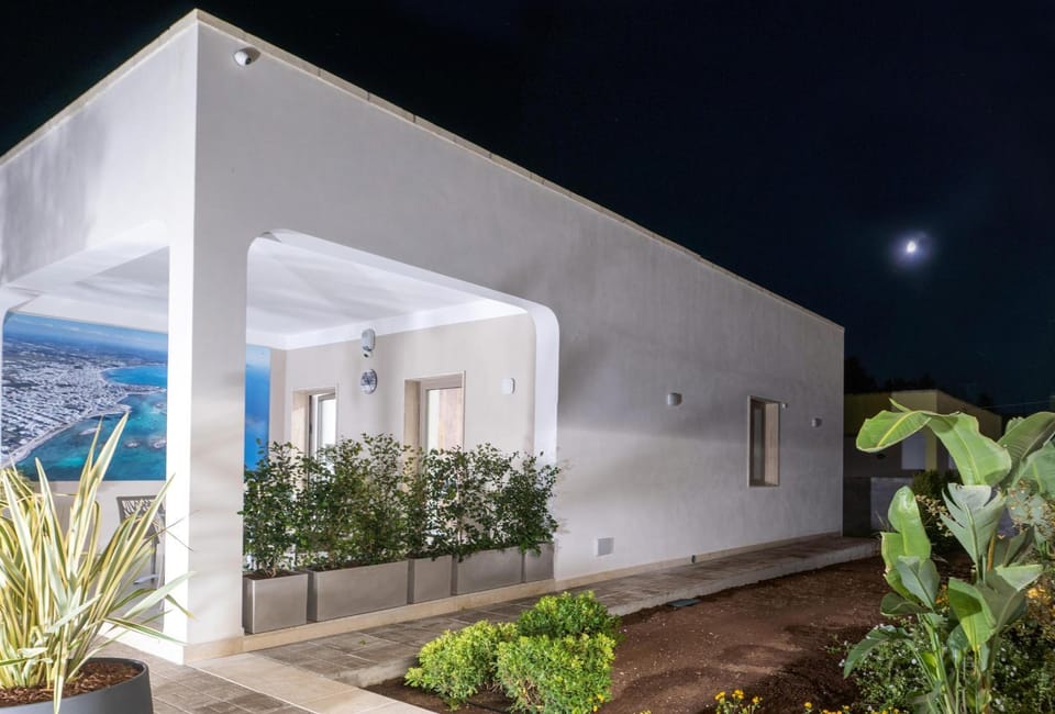 Night, Garden, Garden view
