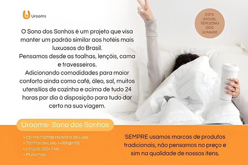 Studio 25º A, Sacada e Linda Vista by UROOMS Apartment in Curitiba