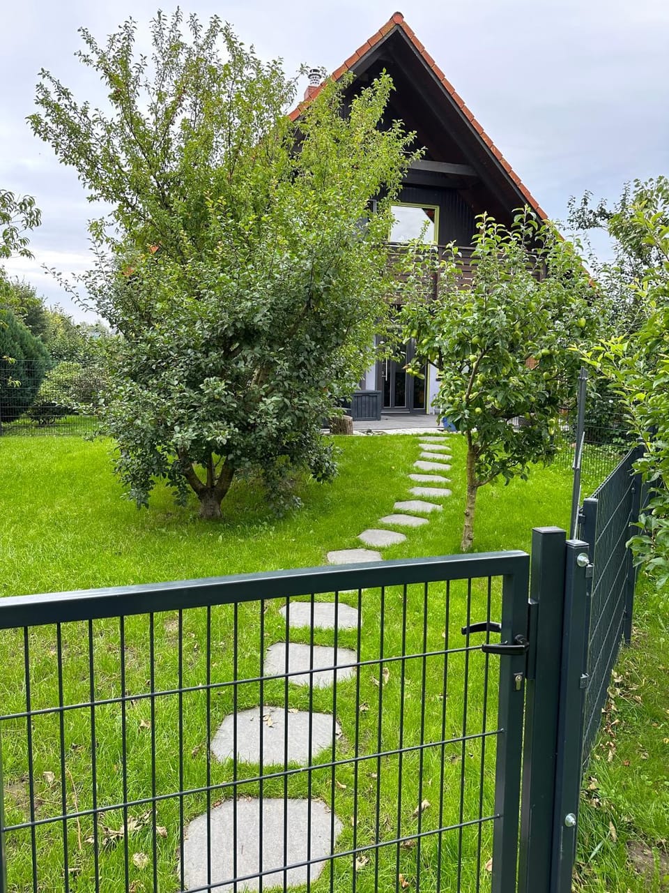 Property building, Garden view