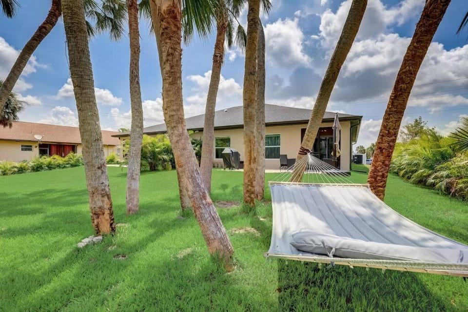 Garden, Garden view, sunbed