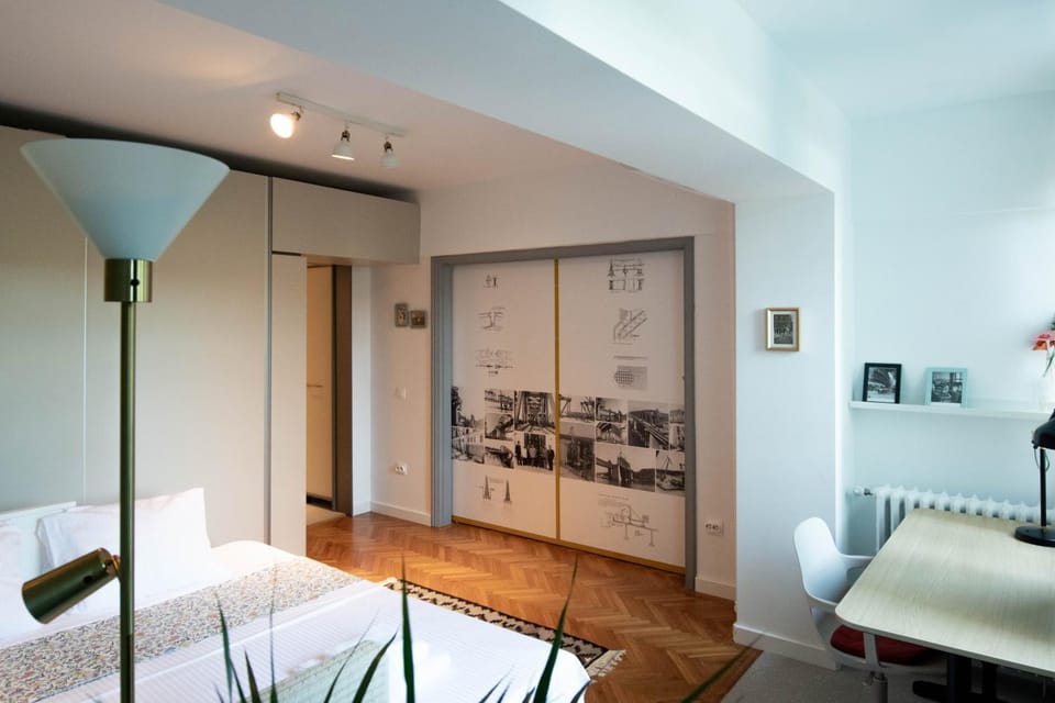 Bed, Photo of the whole room, Bedroom, wardrobe