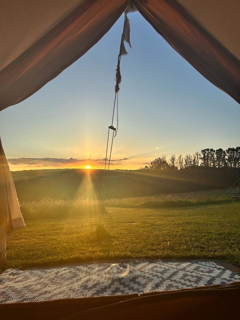 Porthleven Glamping Luxury tent in Porthleven