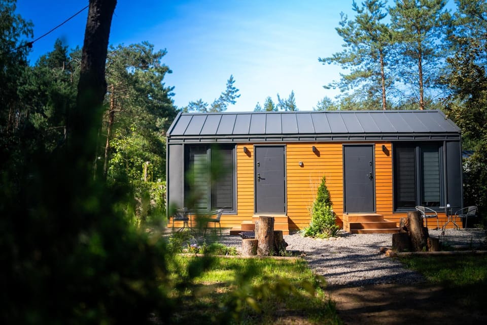 Wypoczynkowa Osada całoroczne ogrzewane domki 700m od Suntago Wręcza House in Masovian Voivodeship