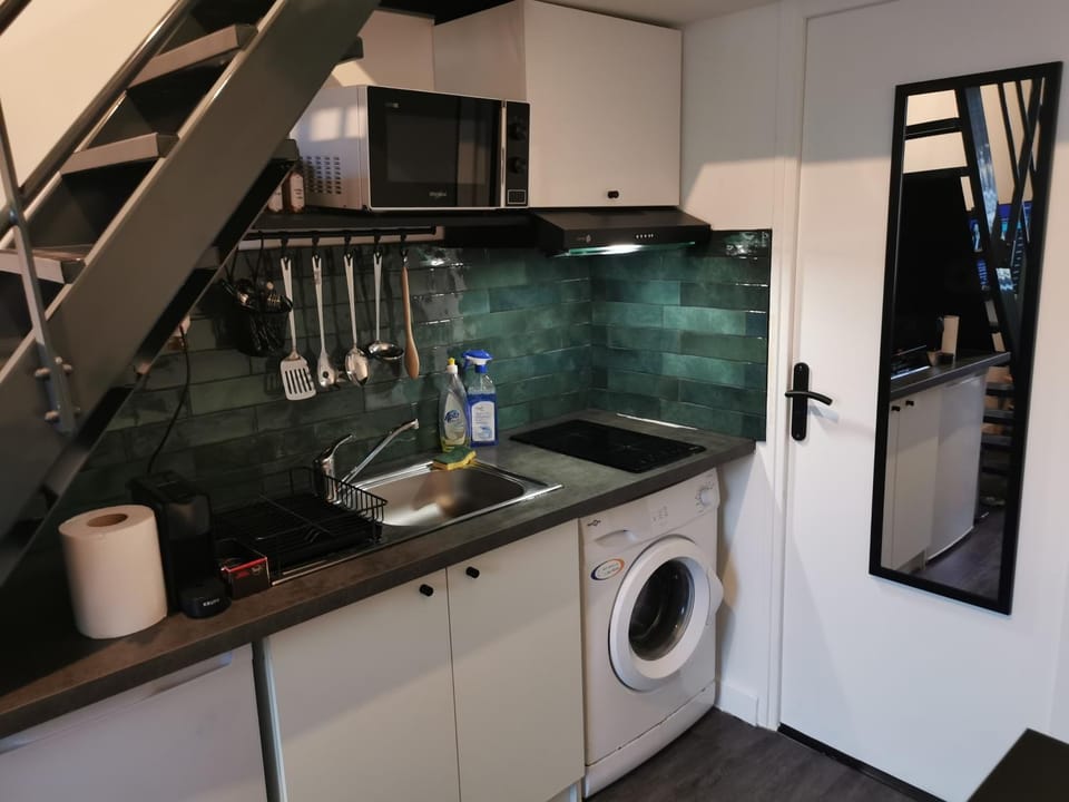 stove, washing machine, dryer