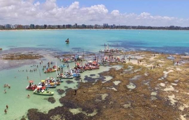 Apartamento dúplex em frente ao mar de Pajuçara Apartment in Maceió