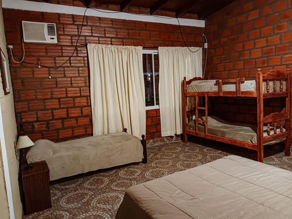 Bed, Photo of the whole room, Bedroom, Garden view, fireplace, locker, wardrobe, air conditioner