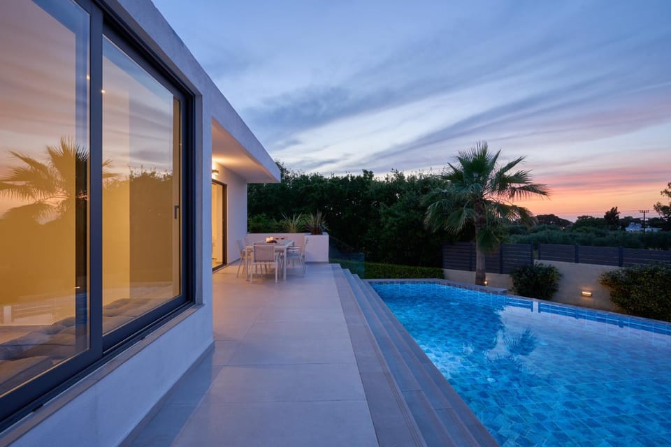 View (from property/room), Pool view, Swimming pool, Sunset