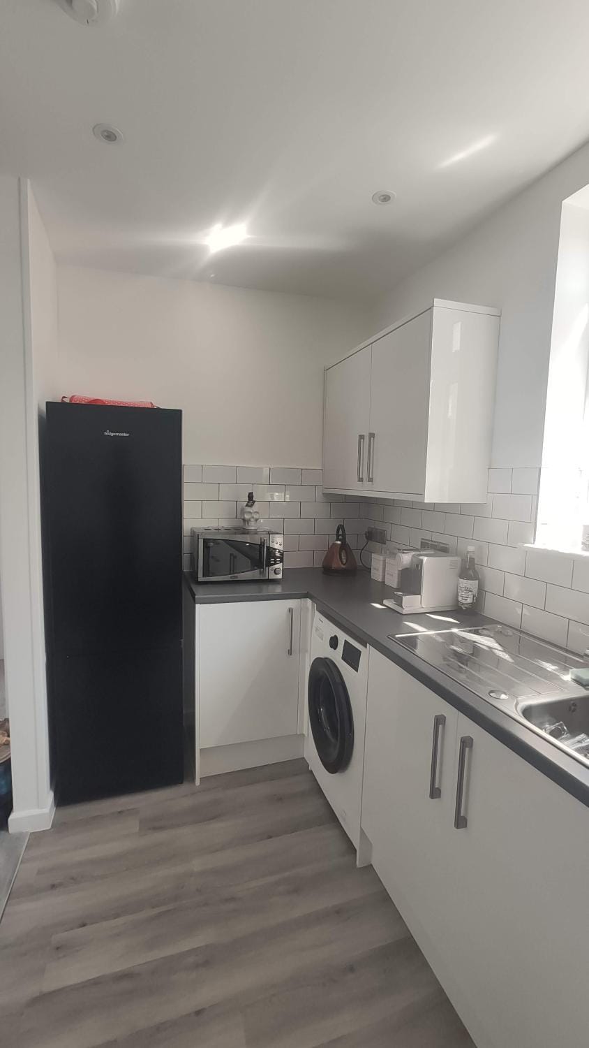 Kitchen or kitchenette, minibar, pet friendly, stove, toaster, washing machine