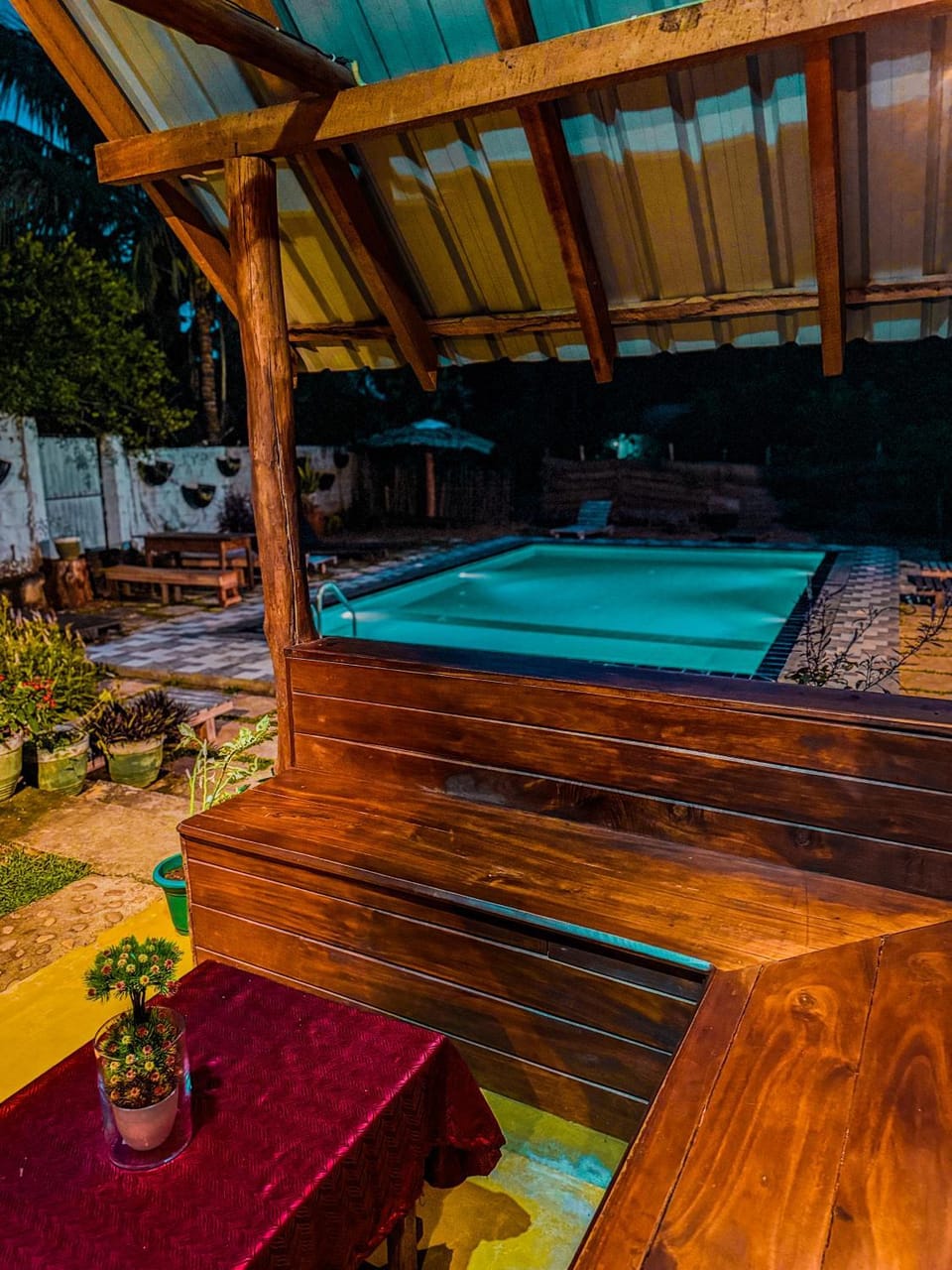 Pool view, Swimming pool