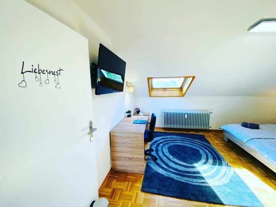 Property building, Living room, Bedroom