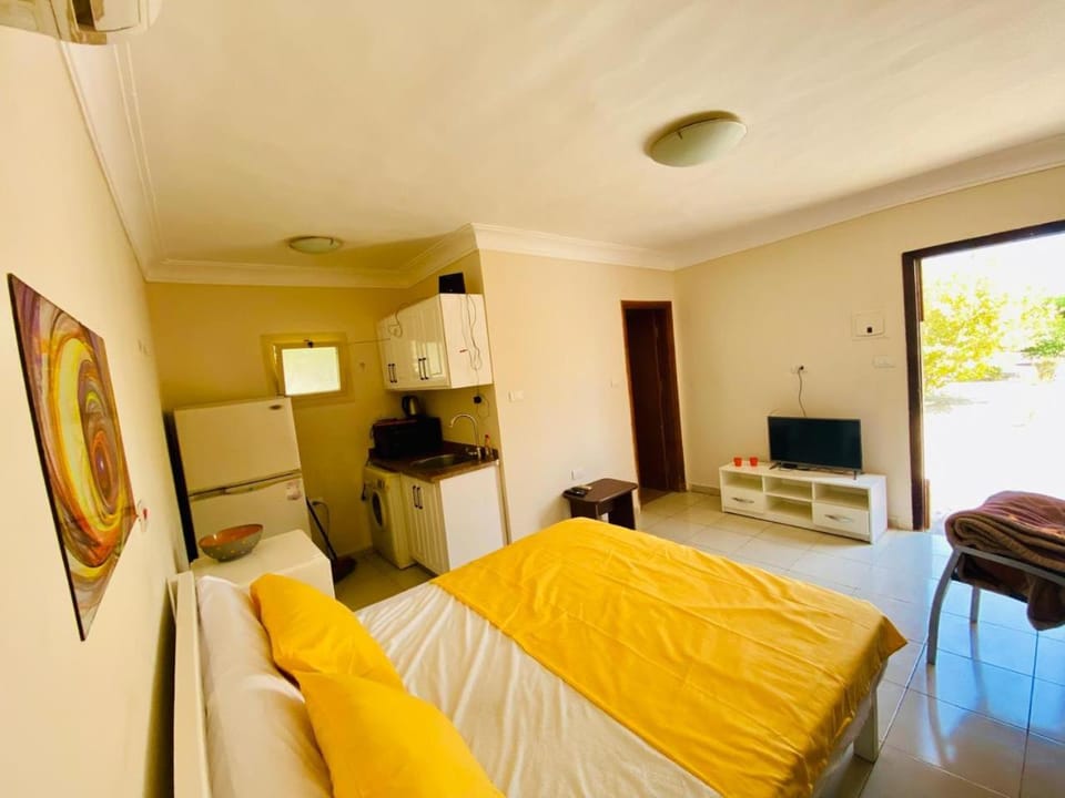 Bed, TV and multimedia, Living room, Bedroom, oven