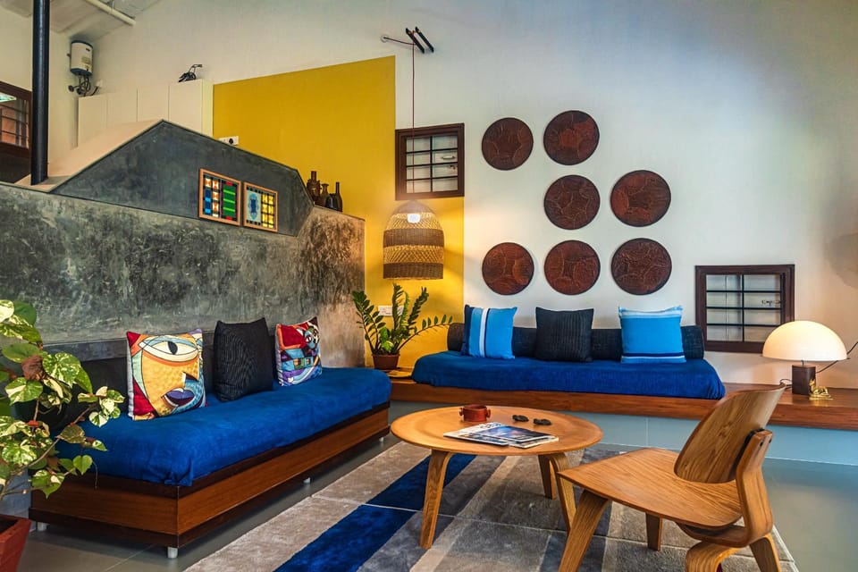 TV and multimedia, Living room, Seating area, Garden view, fireplace, fireplace