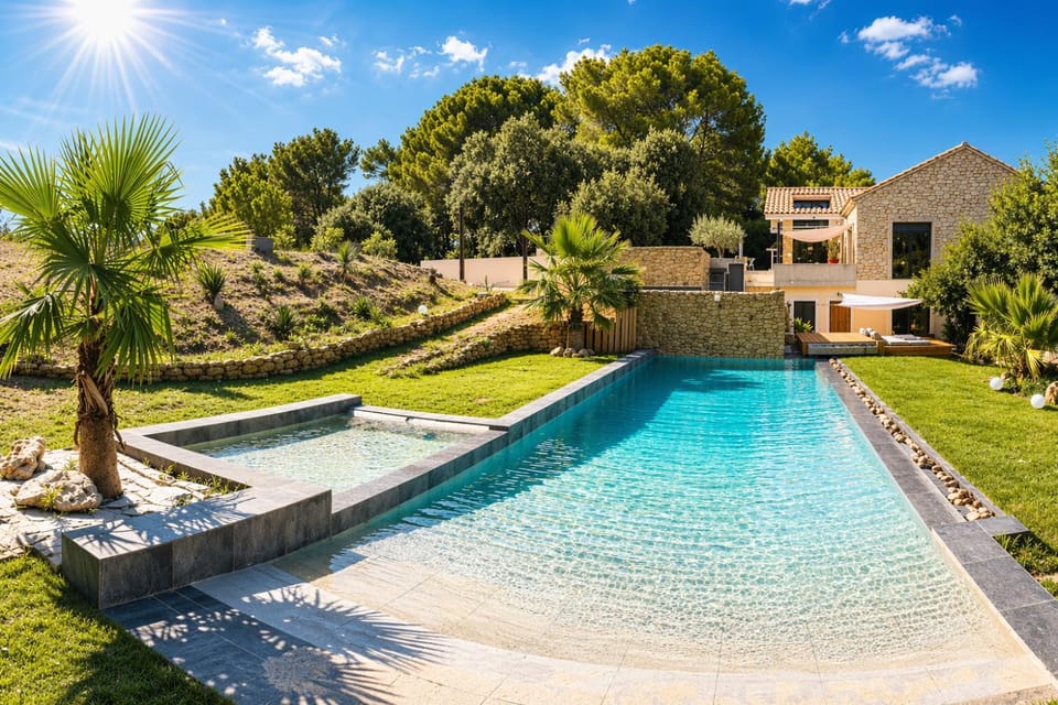 Property building, Swimming pool