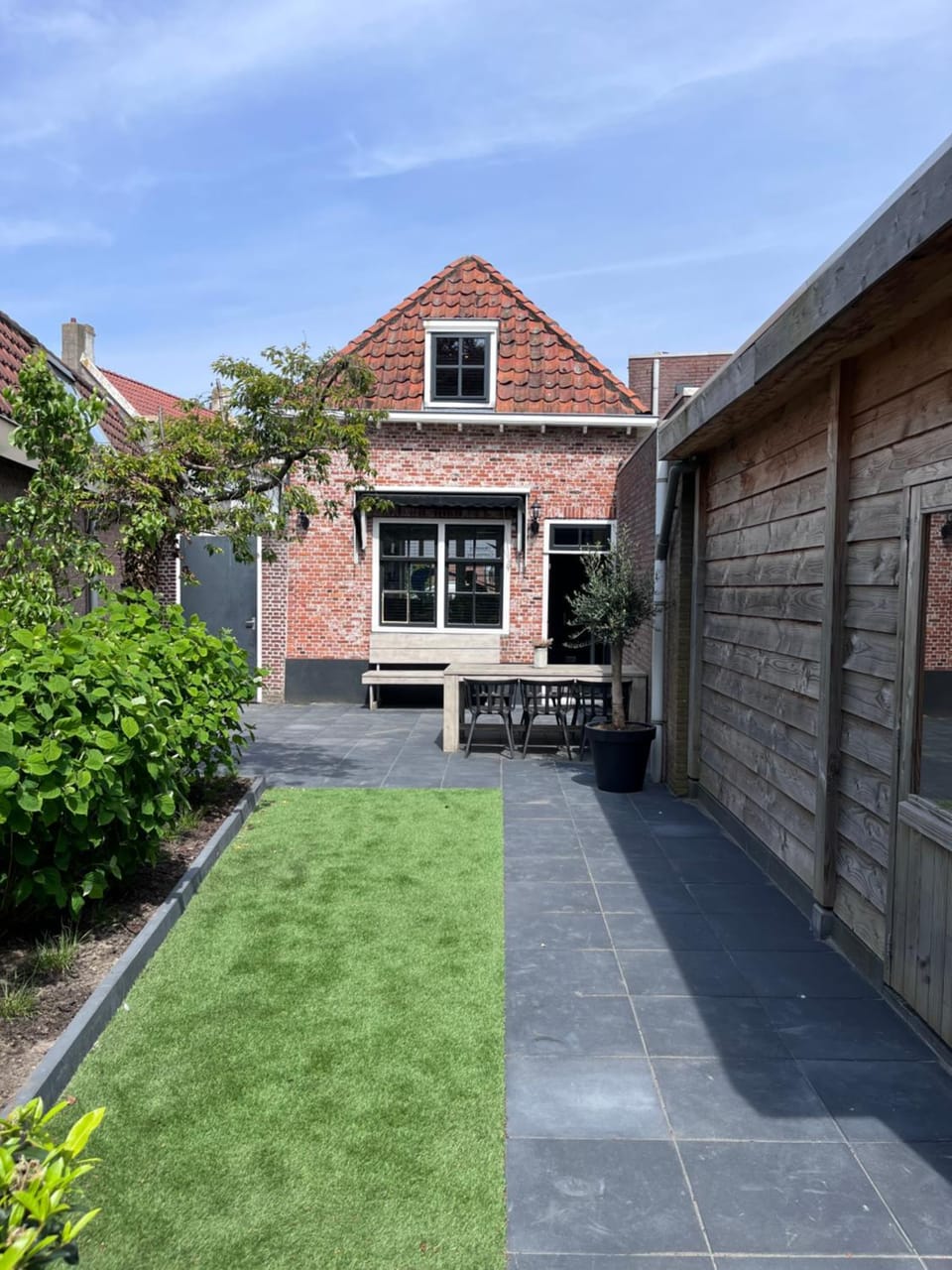 Property building, Garden