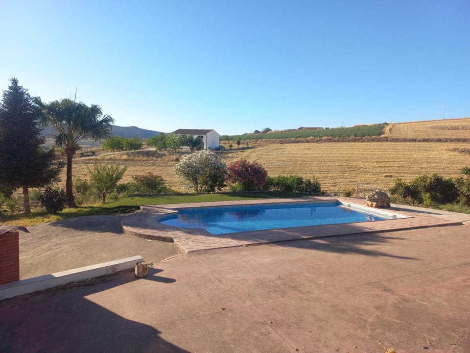 Day, Natural landscape, Garden, Mountain view, Pool view, Swimming pool, Swimming pool, Sunset, sunbed