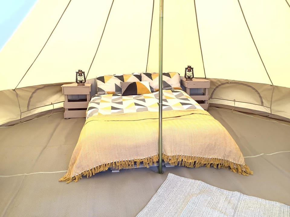 West Holme Glamping Luxury tent in Purbeck District