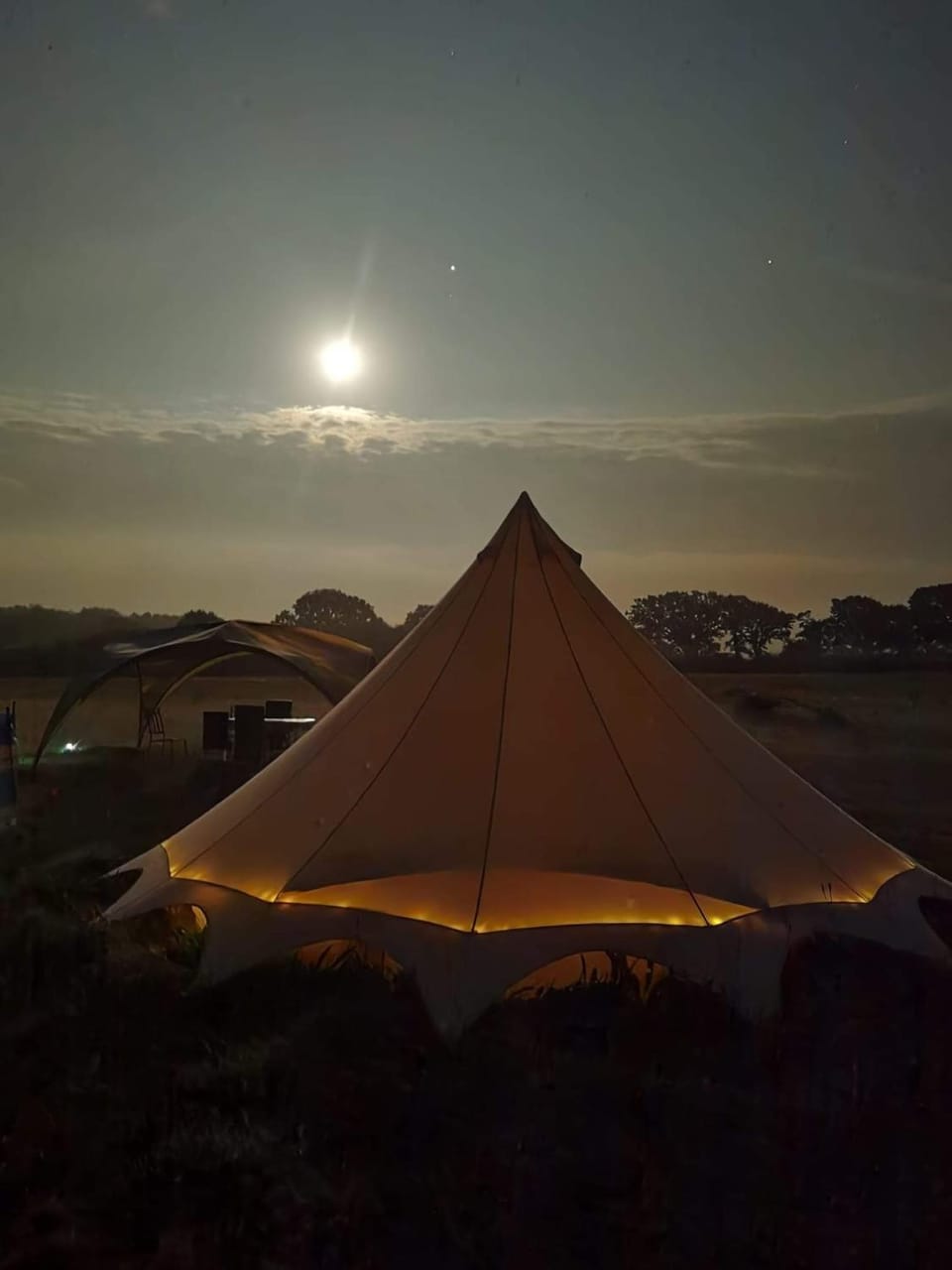 West Holme Glamping Luxury tent in Purbeck District