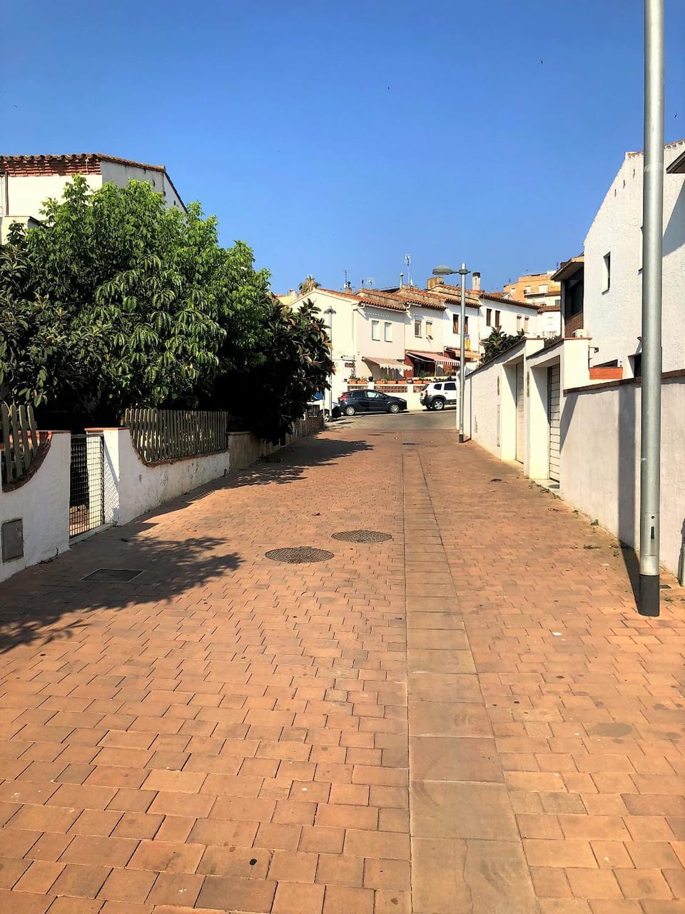 Quiet street view