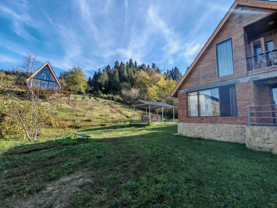 Property building, Garden, Mountain view