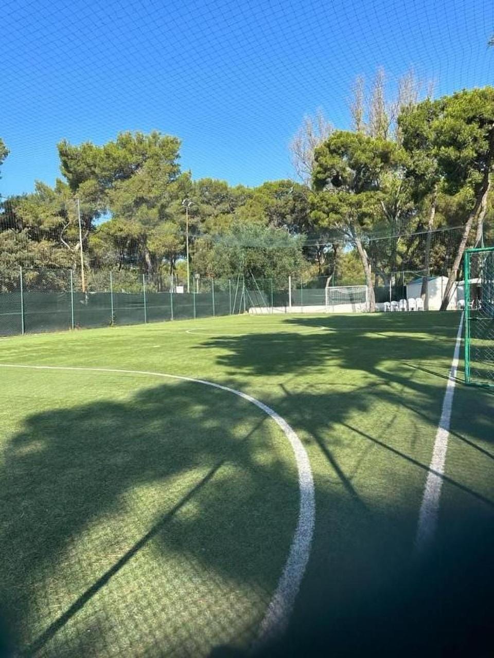 Natural landscape, Tennis court