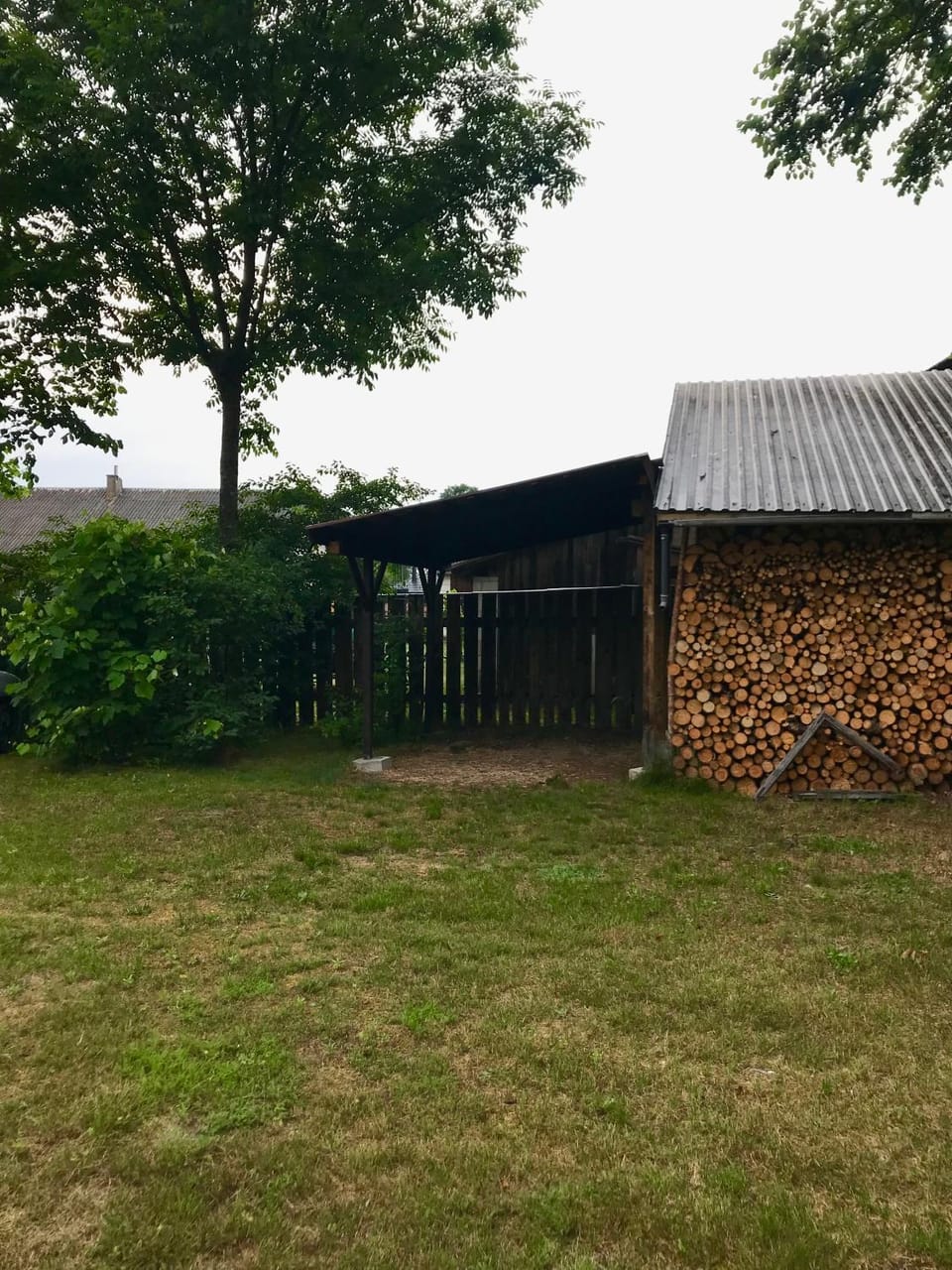 Property building, Garden view