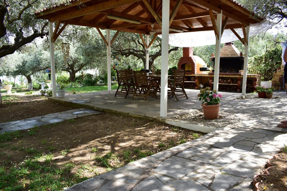 Patio, Day, Natural landscape, Garden, Garden view
